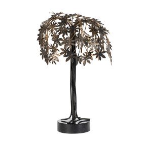 Statua Decorativa Alexandra House Living Nero Metallo Albero 21 x 21 x 36 cm di Alexandra House Living, Oggetti da collezione...