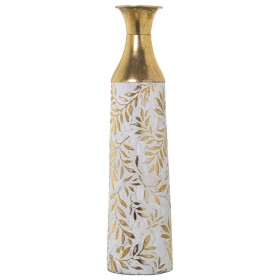 Jarrão Alexandra House Living Branco Dourado Metal 14 x 14 x 58 cm de Alexandra House Living, Jarrões - Ref: D1621987, Preço:...