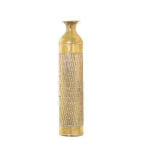 Floor vase Alexandra House Living Golden Metal 15 x 15 x 68 cm by Alexandra House Living, Vases - Ref: D1621992, Price: 66,63...