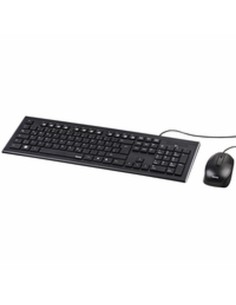 Teclado y Ratón Spirit of Gamer SOG-3IN1-ES Negro Rojo AZERTY | Tienda24 Tienda24.eu