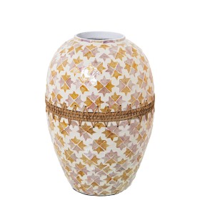 Vase Alexandra House Living Nacre noire 24 x 24 x 32 cm de Alexandra House Living, Vases - Réf : D1622021, Prix : 54,32 €, Re...