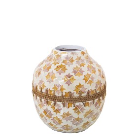 Vase Alexandra House Living Perlmutt 22 x 23 x 27 cm von Alexandra House Living, Vasen - Ref: D1622022, Preis: 50,25 €, Rabat...