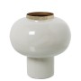 Vaso Alexandra House Living Bianco Dorato Metallo 18 x 18 x 19 cm di Alexandra House Living, Vasi - Rif: D1622079, Prezzo: 25...