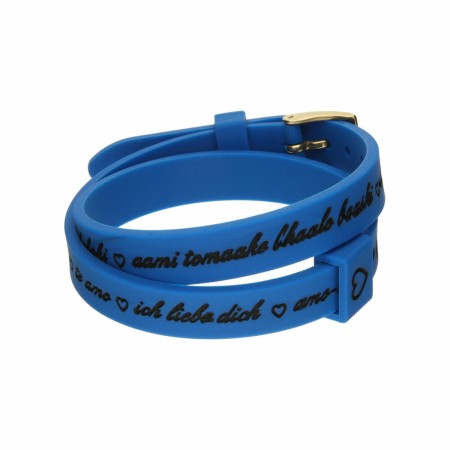 Damenarmreif il mezzometro I LOVE YOU GOLD - BRACCIALE IN SILICONE/SILICONE BRACELET | Tienda24 - Global Online Shop Tienda24.eu