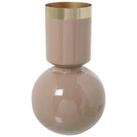 Vase Alexandra House Living Rose Doré Métal 18 x 18 x 29 cm de Alexandra House Living, Vases - Réf : D1622088, Prix : 47,17 €...