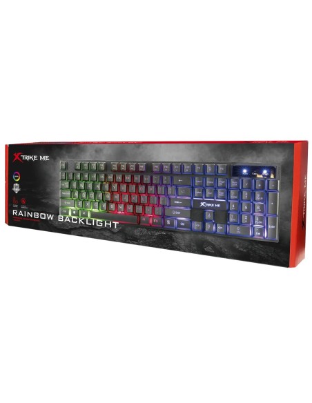 Clavier pour jeu Xtrike Me KB305 Qwerty UK | Tienda24 Tienda24.eu