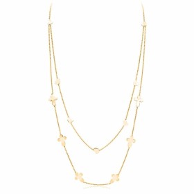 Collier Femme Amen CROCI CUORI DOPPIA de Amen, Colliers - Réf : S7215125, Prix : 82,24 €, Remise : %