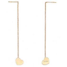 Ladies' Earrings Amen CUORE ROSE GOLD by Amen, Earrings - Ref: S7215147, Price: 40,58 €, Discount: %