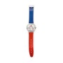 Reloj Unisex Amen GESÙ Rosso Blu (Ø 39 mm) de Amen, Relojes de pulsera - Ref: S7215349, Precio: 33,02 €, Descuento: %