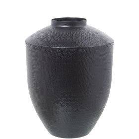 Vase Alexandra House Living Black Metal 22 x 22 x 31 cm by Alexandra House Living, Vases - Ref: D1622105, Price: 50,25 €, Dis...