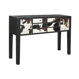 Side table Home ESPRIT Leather Mango wood 135 x 40
