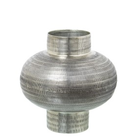 Vase Alexandra House Living Silver Metal Aged finish 25 x 25 x 28 cm by Alexandra House Living, Vases - Ref: D1622119, Price:...