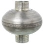 Vase Alexandra House Living Silver Metal Aged finish 50 x 33 x 33 cm by Alexandra House Living, Vases - Ref: D1622120, Price:...