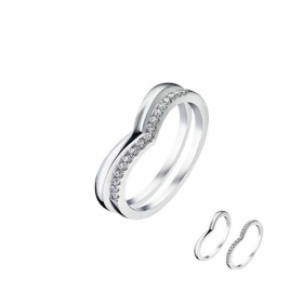 Anello Donna 24KAE 12418S/58 18 Argentato | Tienda24 - Global Online Shop Tienda24.eu