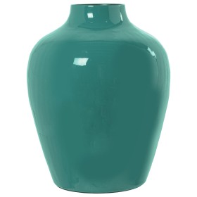 Vase Alexandra House Living Dark green Metal 21 x 21 x 26 cm by Alexandra House Living, Vases - Ref: D1622186, Price: 56,40 €...