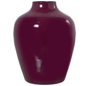 Vase Alexandra House Living Dark pink Metal 21 x 21 x 27 cm by Alexandra House Living, Vases - Ref: D1622188, Price: 56,40 €,...