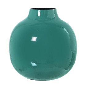 Vase Alexandra House Living Vert foncé Métal 21 x 21 x 21 cm de Alexandra House Living, Vases - Réf : D1622191, Prix : 47,17 ...