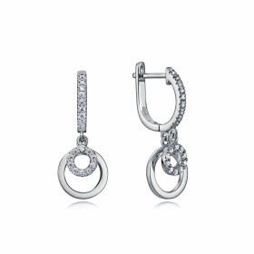 Boucles d´oreilles Femme Secrecy Argent 925 3 cm | Tienda24 - Global Online Shop Tienda24.eu