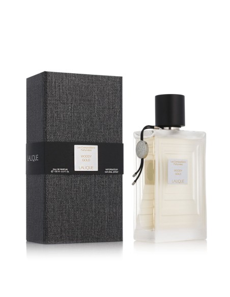 Unisex-Parfüm Lalique EDP Les Compositions Parfumees Woody Gold 100 ml | Tienda24 Tienda24.eu