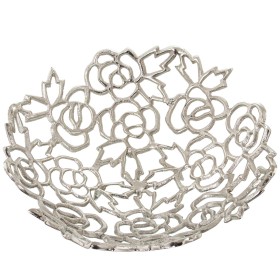 Centerpiece Alexandra House Living Metal 12 x 28 x 28 cm Nickel-coated by Alexandra House Living, Ornaments - Ref: D1622239, ...