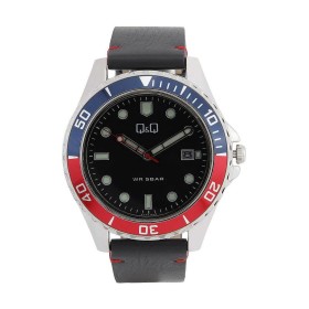 Montre Homme Q&Q A172J342Y Noir (Ø 43 mm) de Q&Q, Montres bracelet - Réf : S7227612, Prix : 58,30 €, Remise : %