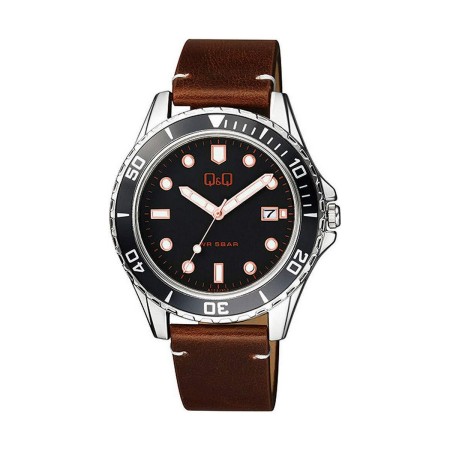 Reloj Hombre Q&Q A172J312Y Marrón Negro (Ø 43 mm) de Q&Q, Relojes de pulsera - Ref: S7227613, Precio: 58,30 €, Descuento: %