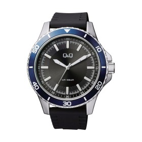 Montre Homme Q&Q QB24J302Y Noir (Ø 48 mm) de Q&Q, Montres bracelet - Réf : S7227620, Prix : 54,58 €, Remise : %