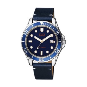 Montre Homme Q&Q A172J322Y Bleu (Ø 43 mm) de Q&Q, Montres bracelet - Réf : S7227647, Prix : 56,46 €, Remise : %