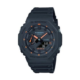 Men's Watch Casio G-Shock OAK - NEON ORANGE INDEX Black (Ø 45 mm) by Casio G-Shock, Wrist Watches - Ref: S7228068, Price: 112...