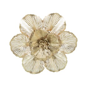 Wanddekoration Alexandra House Living Gold Metall Blume 43 x 44 x 6,5 cm von Alexandra House Living, Skulpturen - Ref: D16222...