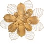 Decorazione da Parete Alexandra House Living Dorato Metallo Fiore 49,5 x 45 x 4 cm di Alexandra House Living, Sculture - Rif:...