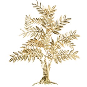 Decorazione da Parete Alexandra House Living Dorato Metallo Albero 74 x 90 x 6,5 cm di Alexandra House Living, Sculture - Rif...