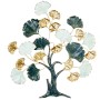 Decorazione da Parete Alexandra House Living Azzurro Bianco Dorato Metallo Albero 80 x 89 x 7 cm di Alexandra House Living, S...