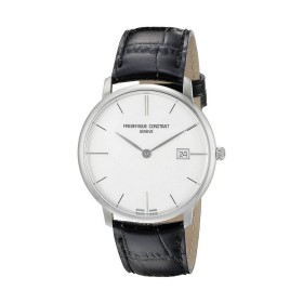 Montre Homme Frederique Constant SLIMLINE Noir (Ø 38 mm) de Frederique Constant, Montres bracelet - Réf : S7230196, Prix : 71...