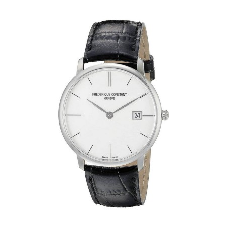 Orologio Uomo Frederique Constant SLIMLINE Nero (Ø 38 mm) di Frederique Constant, Orologi da polso - Rif: S7230196, Prezzo: 7...