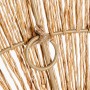 Wall Decoration Alexandra House Living Rattan Natural Fibre Circles 115 x 45 x 0,5 cm by Alexandra House Living, Sculptures -...