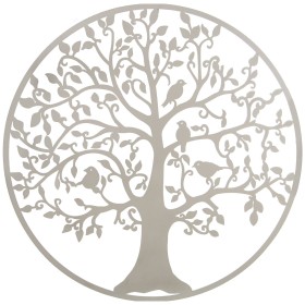 Wall Decoration Alexandra House Living White Metal Tree 100 x 1,3 cm by Alexandra House Living, Sculptures - Ref: D1622297, P...