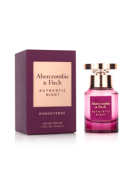 Perfume Mujer Abercrombie & Fitch EDP Authentic Night Woman 30 ml | Tienda24 Tienda24.eu