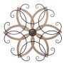 Wall Decoration Alexandra House Living Natural Wood Metal Iron 60 x 3 x 60 cm by Alexandra House Living, Sculptures - Ref: D1...