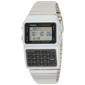 Relógio unissexo Casio DATABANK CALCULATOR STEEL - MATT CASE Cinzento de Casio, Relógios com braselete - Ref: S7231064, Preço...