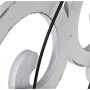 Wall Decoration Alexandra House Living White Wood Metal Iron 60 x 3 x 60 cm by Alexandra House Living, Sculptures - Ref: D162...