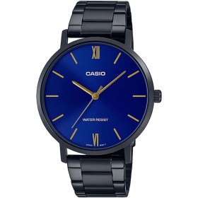 Herrenuhr Casio COLLECTION Blau Schwarz (Ø 40 mm) von Casio, Armbanduhren - Ref: S7231399, Preis: 87,66 €, Rabatt: %