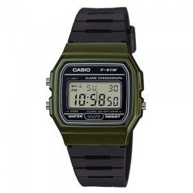 Orologio Unisex Casio VINTAGE Nero Verde (Ø 35 mm) di Casio, Orologi da polso - Rif: S7231411, Prezzo: 49,37 €, Sconto: %