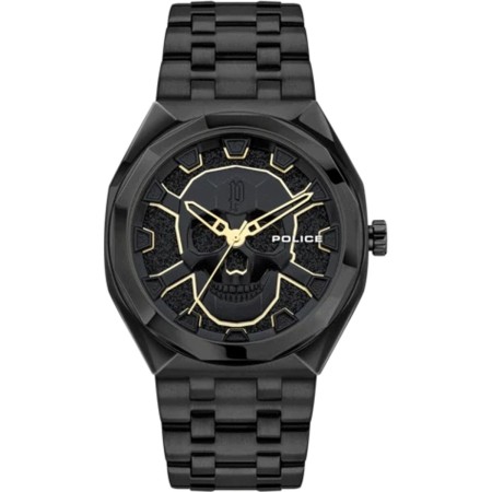 Men's Watch Police KEDIRI Black (Ø 46 mm) by Police, Wrist Watches - Ref: S7231717, Price: 158,12 €, Discount: %