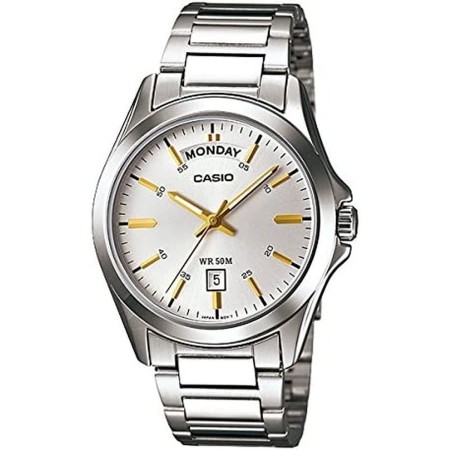 Montre Homme Casio MTP-1370D-7A2VDF Argenté (Ø 40 mm) de Casio, Montres bracelet - Réf : S7231967, Prix : 90,00 €, Remise : %