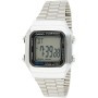 Relógio unissexo Casio VINTAGE Preto Prateado (Ø 32 mm) (Ø 34 mm) de Casio, Relógios com braselete - Ref: S7232412, Preço: 58...