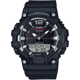 Montre Homme Casio ILLUMINATOR Black (Ø 53 mm) de Casio, Montres bracelet - Réf : S7233035, Prix : 79,97 €, Remise : %