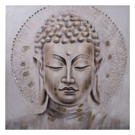 Bild Alexandra House Living Holz Buddha 100 x 100 x 3 cm von Alexandra House Living, Gemälde - Ref: D1622345, Preis: 97,41 €,...