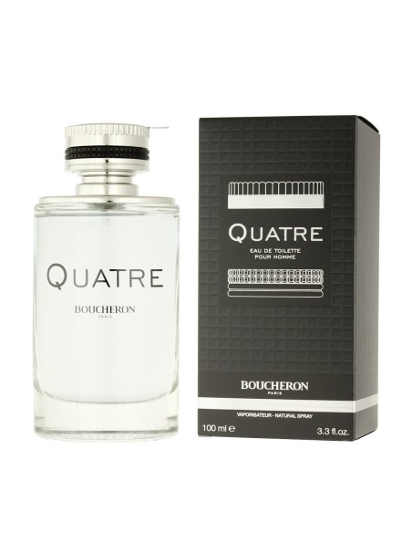 Perfume Homem Boucheron EDT Quatre Pour Homme 100 ml | Tienda24 Tienda24.eu