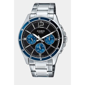 Men's Watch Casio COLLECTION Black Silver (Ø 35 mm) (Ø 43,5 mm) by Casio, Wrist Watches - Ref: S7233187, Price: 100,51 €, Dis...